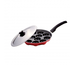 United Ucook Non-Stick Appam Patra 12 Craters with handle