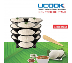 UCOOK aluminum non-stick Idli stand - makes 12 idlis
